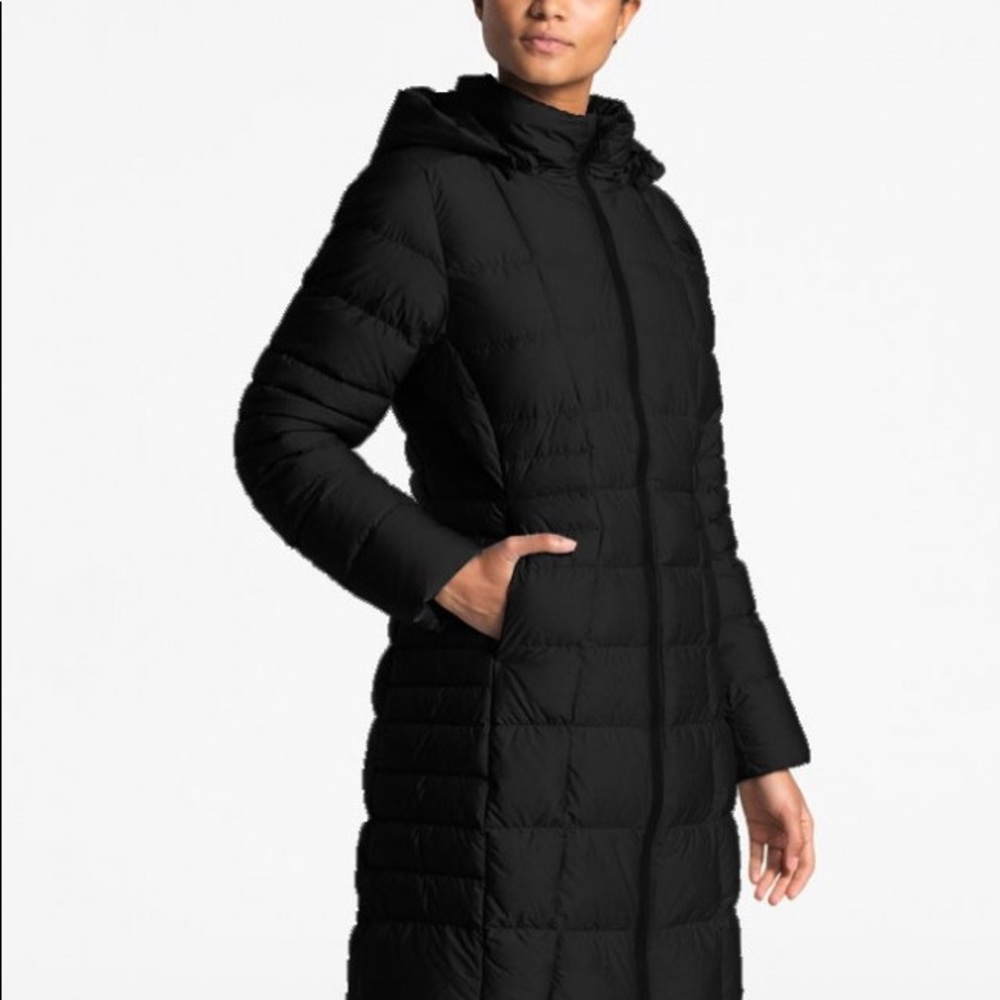 North Face Metropolis Parka Puffer Black Jacket